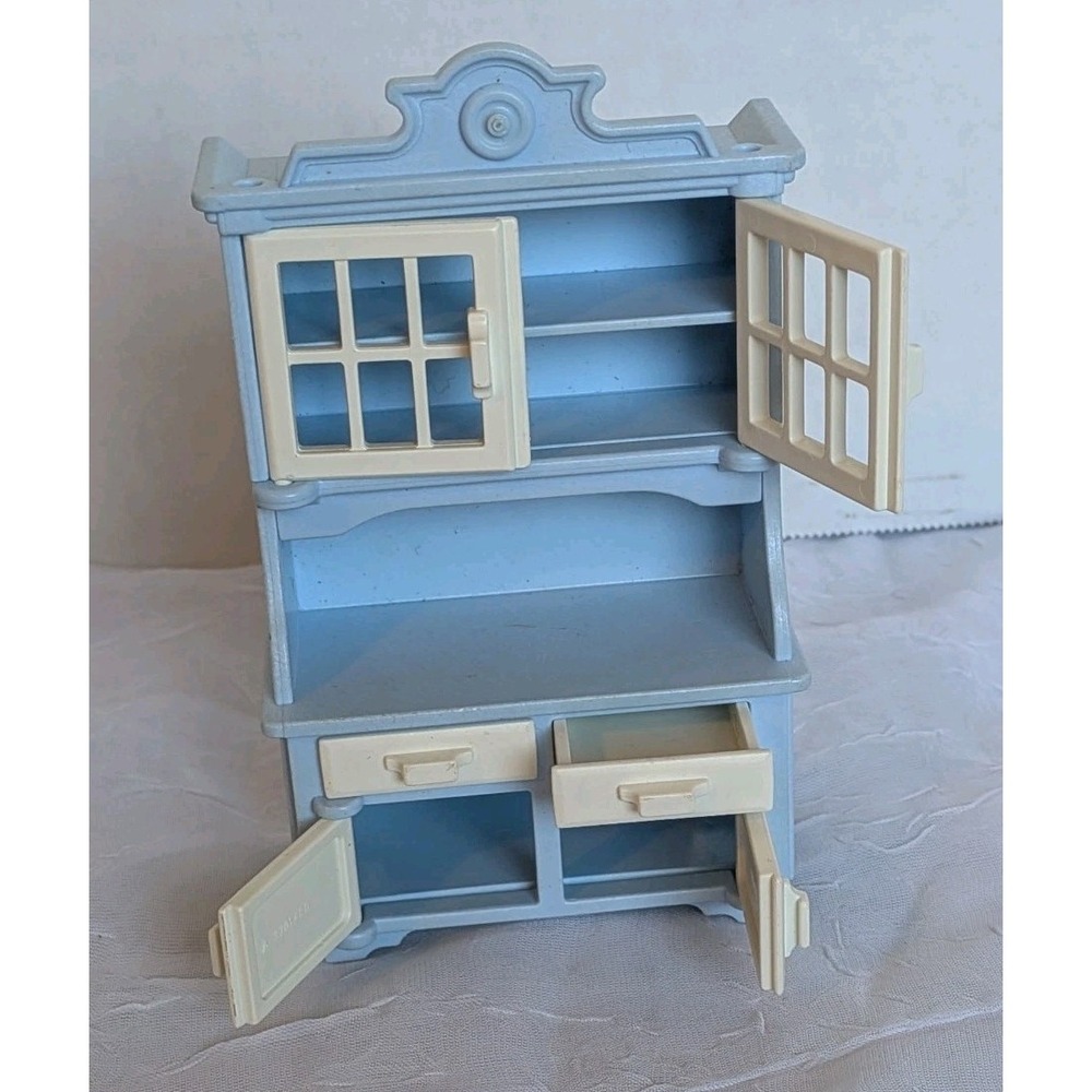 80s Playmobil Victorian Mansion Furniture Dining Living Room Piano Dollhouse Lot - Picture 11 of 13